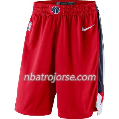 Washington Wizards Män Shorts Röd 2018-19 Nike Swingman